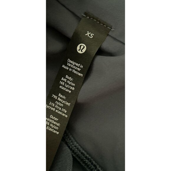 LULULEMON Blue High-Waisted Jogger Pants Lightweight Stretch Fabric Tapered Leg - Picture 8 of 8